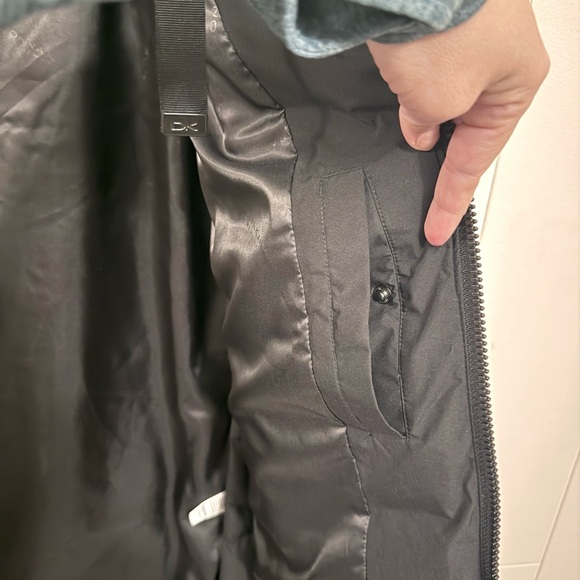 Donna Karan New York Women’s Black Down Hooded Puffer Parka Jacket XS Designer - Picture 10 of 13